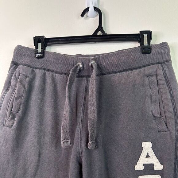 Vintage Y2K Aeropostale Blue Workout Lounge Pants Women's Small Distressed - Picture 3 of 11